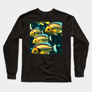 Just an Angry Fish Long Sleeve T-Shirt